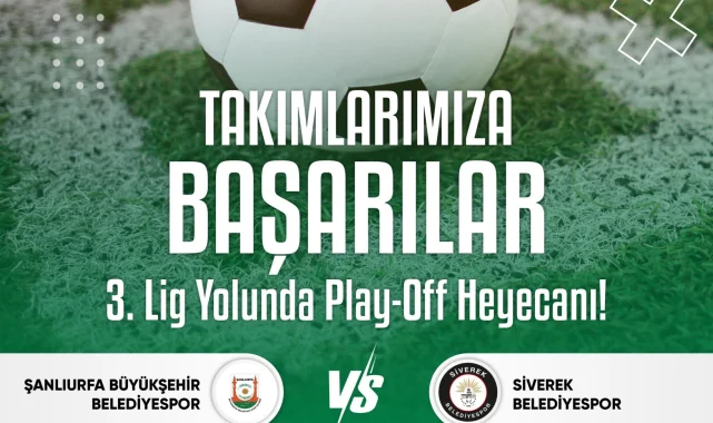 Şanlıurfa'da Derbi Heyecanı: Belediyespor ve Siverek Belediyespor Karşı Karşıya