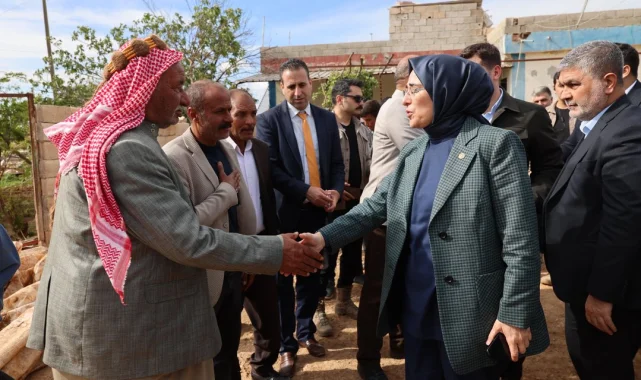 Şanlıurfa'da Fırtına Sonrası Viranşehir'de Hasar Gören Evler İncelendi