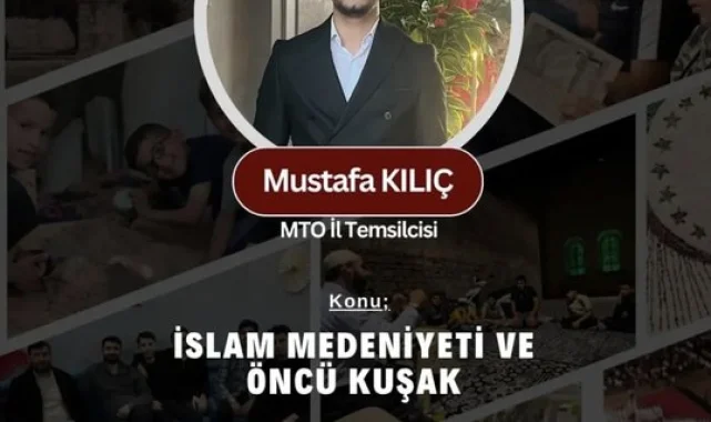 Şanlıurfa'da MTO İl Temsilcisi Mustafa Kılıç ile Sohbet Daveti