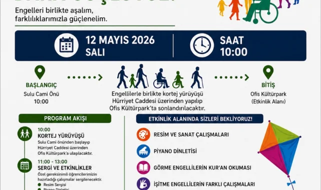 Siverek'te Engelliler Haftası Kapsamında Farkındalık Etkinliği Düzenleniyor