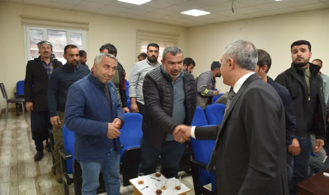 Siverek'te Geri Dönüşüm Esnafıyla Kooperatifleşme ve Şehir Dışı Alan Tartışıldı