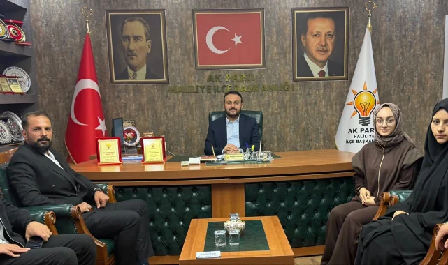 TÜGVA Haliliye Başkanı ve Yönetimi AK Parti Haliliye İlçe Başkanını Ziyaret Etti