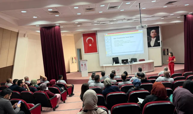Viranşehir Devlet Hastanesi'nde Ağrı Yönetimi ve Hasta Güvenliği Eğitimi