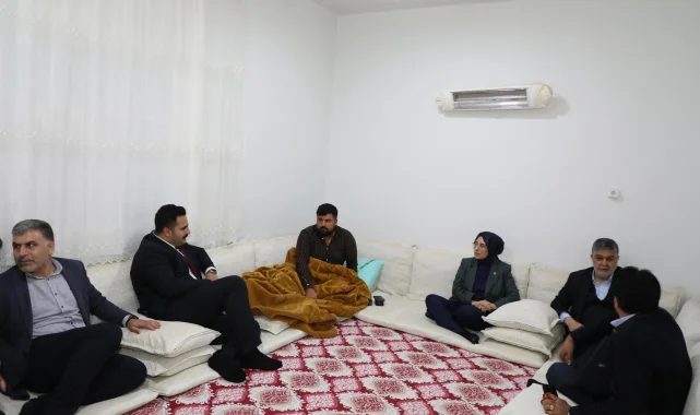 Viranşehir Kaymakamı ve Milletvekili, Fırtınada Yaralanan Vatandaşı Ziyaret Etti