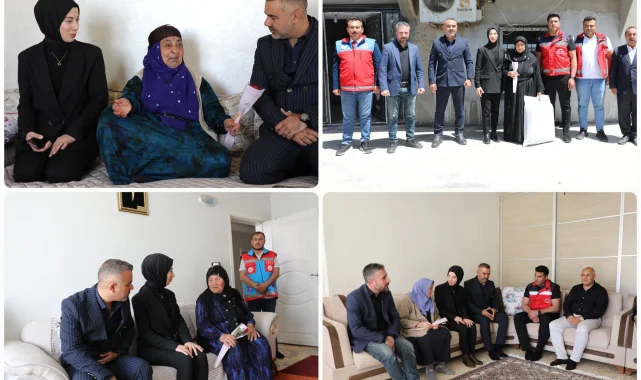 Viranşehir Kaymakamlığı'ndan Anneler Günü'nde Şehit Yakınlarına Ziyaret