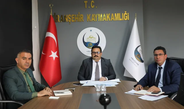 Viranşehir'de Fırtına Sonrası Afet Koordinasyon Toplantısı Yapıldı