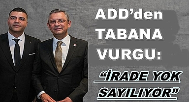 ADD Şanlıurfa’dan Siyasi Deprem Etkisi Yaratan Çıkış!..