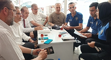Akçakale Emniyeti'nden Esnafa ve Vatandaşlara Bilgilendirme Çalışması