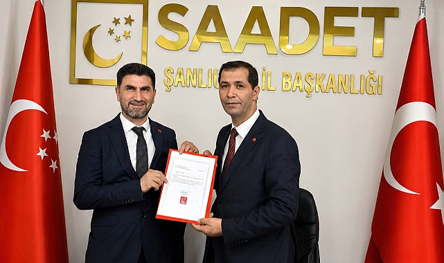 Ali Çiftel, Saadet Partisi Siverek İlçe Başkanlığı'na Atandı