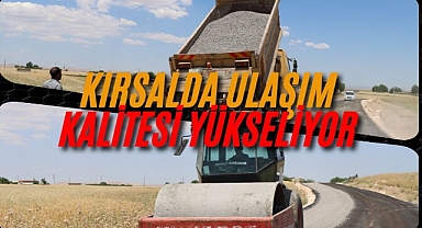 Büyükşehir, Eyyübiye Kırsalında Yol Standartlarını Yükseltiyor