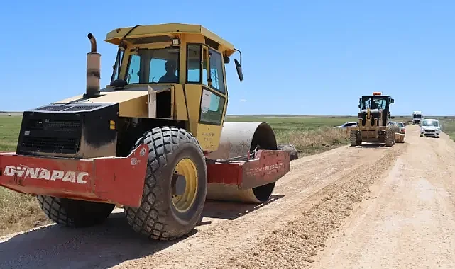 Büyükşehir, Hilvan kırsalında yolları yeniliyor