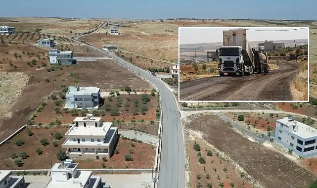 Büyükşehir, kırsalda asfalt seferberliğini sürdürüyor!