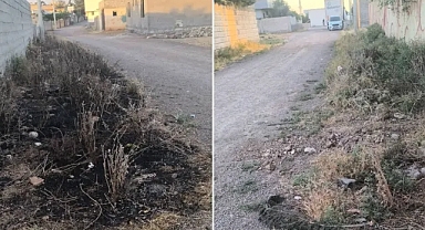 Ceylanpınar’daki vatandaşlar yazın tozdan, kışın çamurdan şikayetçi!