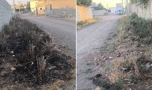 Ceylanpınar’daki vatandaşlar yazın tozdan, kışın çamurdan şikayetçi!