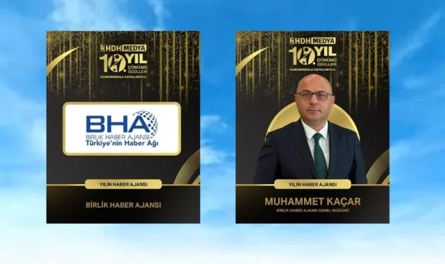 Çukurova'nın Medya Oscarları belli oldu: BHA'ya "Yılın Haber Ajansı" ödülü