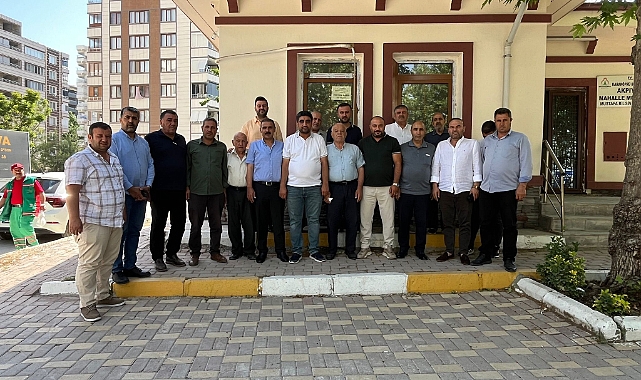 Emin Yetim, Muhtarlarla Bir Araya Gelerek Mahallelerin Sorunlarını Dinledi