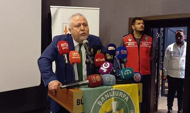 Eski Başkan Saraçoğlu, Şanlıurfaspor’a kayyum atanması için mahkemeye başvurdu.