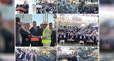 Eyyübiye Belediyesi Hizmet Binası’nın temeli atıldı!