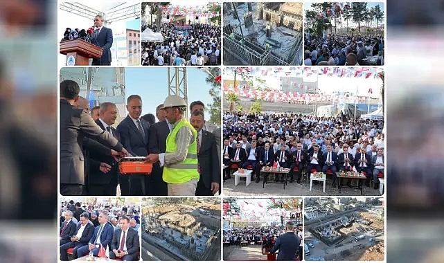 Eyyübiye Belediyesi Hizmet Binası’nın temeli atıldı!