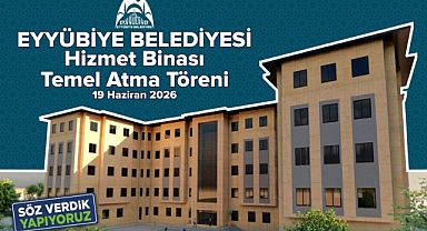 Eyyübiye Belediyesi Hizmet Binasının Temeli Atılıyor