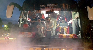 Galatasaray'ın şampiyonluk kupası Şanlıurfa'da!