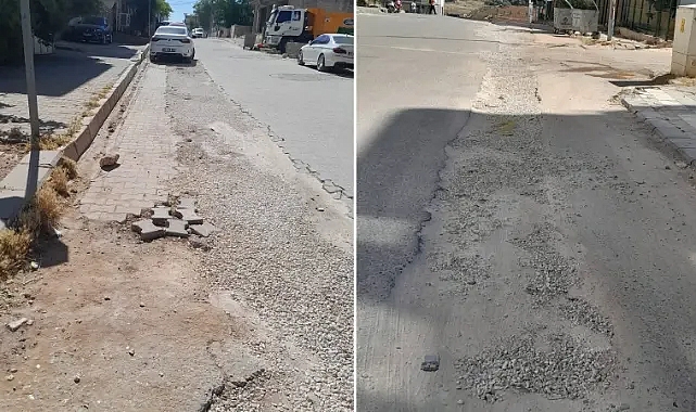 Halfeti’de asfalt tepkisi: Çalışmalar bitti, yollar yapılmadı