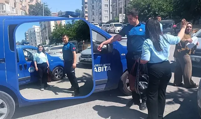 Haliliye zabıtası YKS’ye geç kalan öğrencinin imdadına yetişti