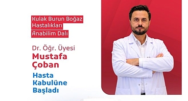 Harran Üniversitesi Hastanesi'ne KBB Uzmanı Atandı