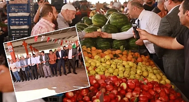 Karaköprü Akbayır Semt Pazarı resmen açıldı!