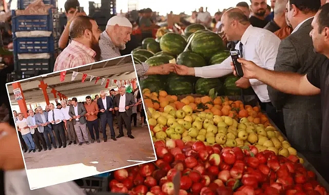 Karaköprü Akbayır Semt Pazarı resmen açıldı!