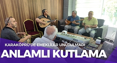 Karaköprü'de Dünya Emekliler Günü Coşkuyla Kutlandı