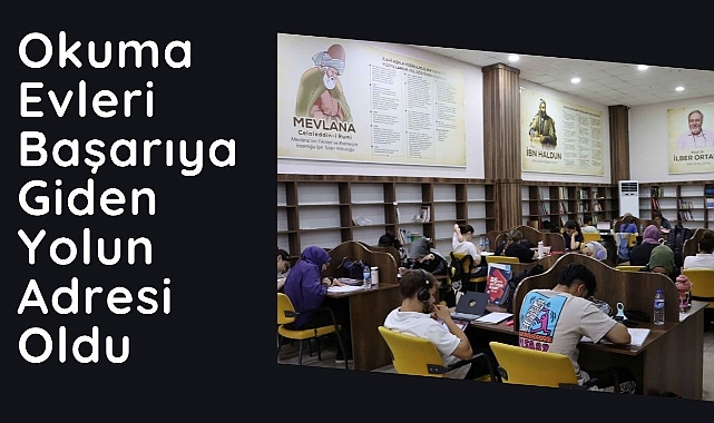 Karaköprü’de Okuma Evleri ve Merkez Kütüphane Öğrencilerin Gözdesi Oldu
