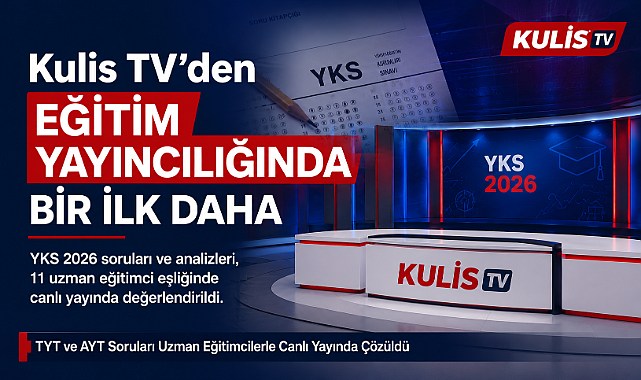 Kulis TV'den Eğitim Yayıncılığında Bir İlk Daha