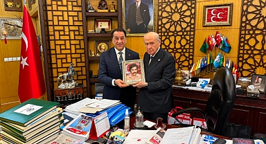 Mehmet Cemil Bayuk’tan Devlet Bahçeli’ye Anlamlı Ziyaret