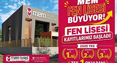 MEM Fen Lisesi'nde Kayıt Dönemi Başladı