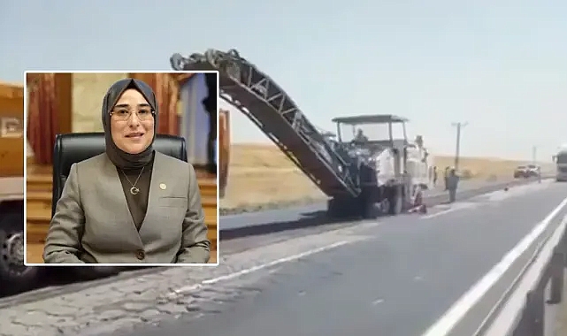Milletvekili Yazmacı duyurdu! Viranşehir–Kızıltepe yolunda yenileme çalışmaları başladı