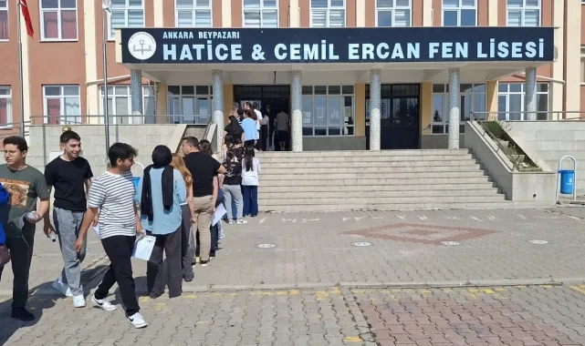 ÖYSM Yüksek Öğretim Kurumları sınavı Beypazarı İlçesinde de sakin bir ortanda başladı