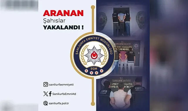 Şanlıurfa’da 28 yıl hapis cezası bulunan hükümlü yakalandı