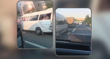 Şanlıurfa'da akşam vakti zincirleme kaza: 7 yaralı var!