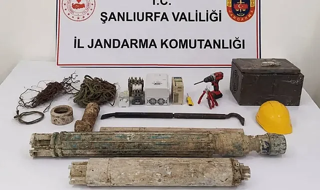 Şanlıurfa’da dalgıç pompası hırsızlığı! 2 şüpheli yakalandı