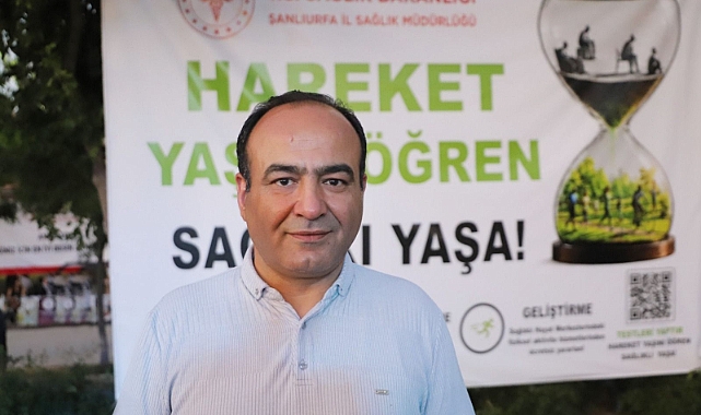 Şanlıurfa’da “Hareket Yaşını Öğren, Sağlıklı Yaşa” Etkinliği