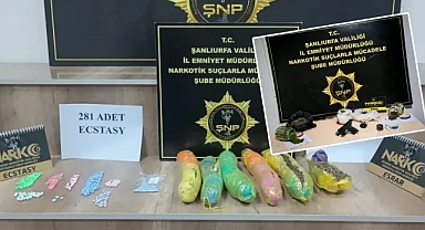 Şanlıurfa'da narkotik operasyonu: Uyuşturucu ve silah ele geçirildi