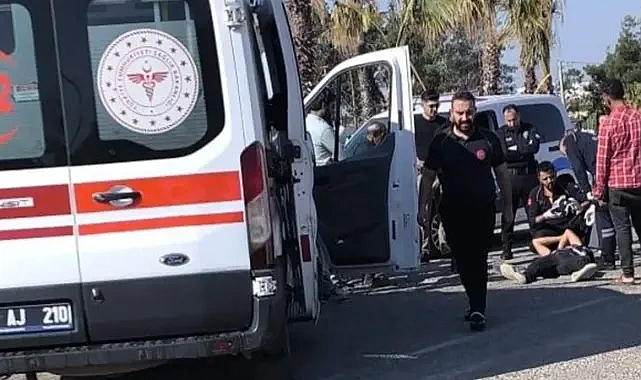 Şanlıurfa’da otomobil ile motosiklet çarpıştı: 2 yaralı