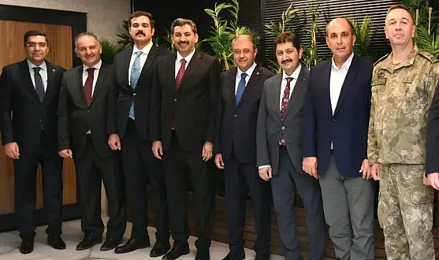 Şanlıurfa’dan ayrılan Çakmak ve Yakar için veda yemeği