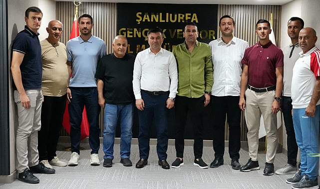 Şanlıurfa Hakem Camiasından Gençlik ve Spor İl Müdürü İsa Yazıcı’ya Ziyaret
