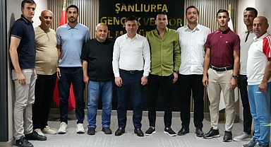Şanlıurfa Hakem Camiasından Gençlik ve Spor İl Müdürü İsa Yazıcı’ya Ziyaret