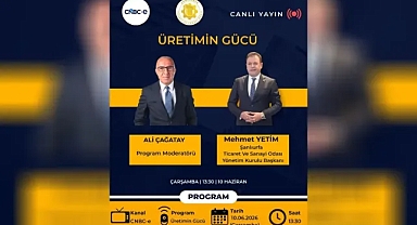 ŞUTSO Başkanı Yetim CNBC-e'de gündemi değerlendirecek