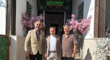 TİMBİR Genel Başkan Yardımcısı Mehmet Erdem Tokuş'tan SGD Başkanı Kemal Doğan'a hayırlı olsun ziyareti