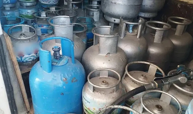 Urfa’da kaçak tüp dolduran istasyona ceza!