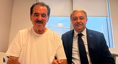 Vali Şıldak’tan İbrahim Tatlıses’e geçmiş olsun ziyareti